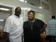 Me and my uncle 32 pounds smaller!!! We are so CUTE!!! LOL!