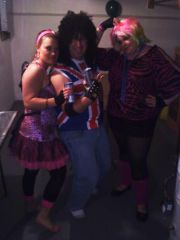 80's party (right)
starting weight 250