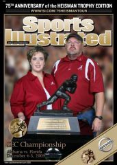 My hubby and I at the SEC Championship on Dec. 5. 100 pounds lighter!