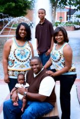 Family portraits 2009 - I had to find one that showed you my big body..