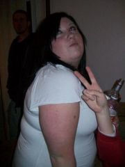 This is the worst picture of me of all time but like the other one it shows my body. Gross..Winter 2008, 260 lbs.