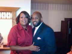 Me and my husband V-Day on our way to church. Down 21 lbs
