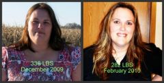 54 lbs gone and I don't even look like the same person? Crazy!