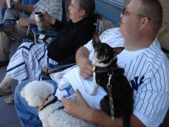 July 4, 2009 me and my doggies. poncho and raider.