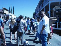 the 4th of july parade in mokelumne hill. 7-4-09