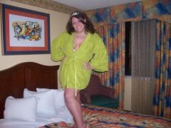 I cant fit into this robe anymore :( but i still have it