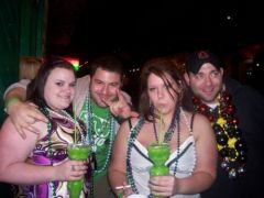 Ha in NO. I got these guys to buy me and my friend some drinks.  ha (im the girl on the right)
