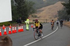 Crossing the finish line at the end of day two.  100 miles in 2 days!
