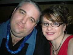 New Years Eve 2010 - 3 months post surgery 180 lbs