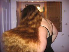My 41 inch long hair.

No, I don't plan to cut or donate to scamming agencies like Locks of Love.

http://forums.longhaircommunity.com/archive/index.php/t-547.html