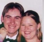 Chris and I in 2001 at Prom :-)