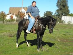 Me and my horse Uvia