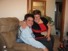 My honey and I the day we got engaged!  Christmas 2009!