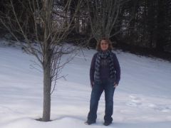 In the Mountains March 8th for our 31st Anniversary Trip.  Lost down to a size 14R pants and L Tops!  Sure feels good not to have and x or a w in any of these clothes!  9-10 inches of snow!  Beautiful