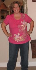 50lbs gone.  Down to 213 and in a loose size 18.  Picture taken on Feb. 17, 09