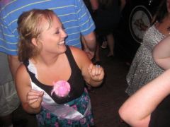Getting down at my bachelorette party