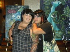 me & pris at the denver tattoo convention 09