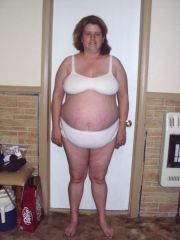 Okay folks...these pics are of me the night before I begin my pre-op diet.  My surgery is in 3 weeks!!!!