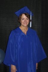 May 2008 one year and three months after banding. graduating from LPN school