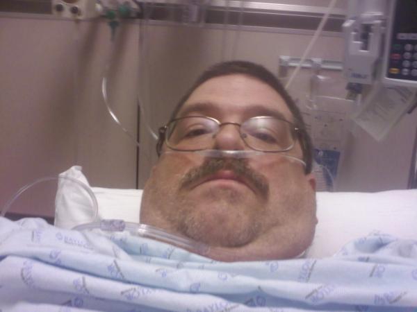 September 25, 2009

In a hospital bed with an IV in my arm and oxygen up my nose following a heart attack.