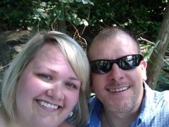 Me and my fiance Donnie in Juliet, GA.