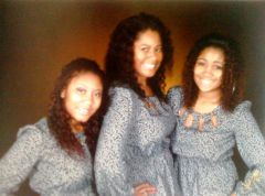 Me & my twins...I'm the one in the middle : )