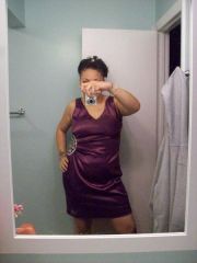 me in my new dress my hubby bought for me!