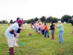 It's all good egg toss