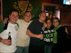 st patsday 2010, i am in tan . 20 lbs more n done !