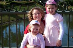 My girls and I in January at Disney World