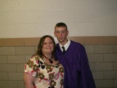 My brother Chris and Me at his high school graduation May 2008