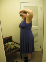 Wedding is late June - hoping to lose another 20 lbs. I'm hating my arms and fatness here.