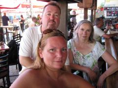 Miami June 2010 with sister and acquaintance, approx 171 pounds