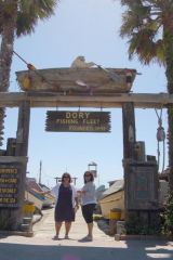 me on the Right and Mom on the left at newport beachin California May,1,2010