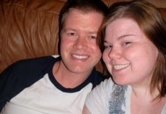 Dan and I on my Bday, April 2010