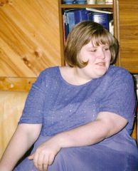 This was taken in 1996 on my 18th birthday 2 weeks after giving birth to Adien I weighed 125kgs