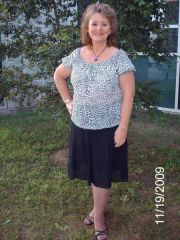 Janet at four months post op LB  38 lbs lost forever!