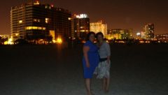 In Miami with my best friend