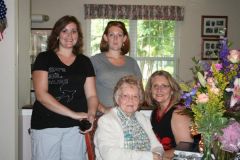 Moms 80th Birthday, with my Girls
