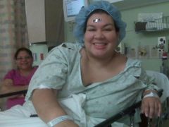 Morning of the surgery! 302 lbs