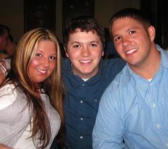 My brothers and I.  The one in the middle got married on 6/26/10!!