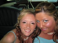 My brothers wedding day! My little sister and I.  6/26/10
316 lbs.