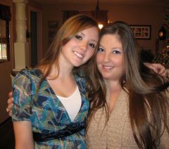 My sister and I thanksgiving 2010 about 315 lbs