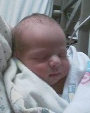 My son, Gabe. 3 days old in this pic!
