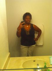 taken 8/6/10
now in my size 14 pants and 1x/xl tops!!!