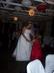 Dancing with the flower girl! (pre-surgery)