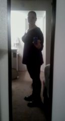 me a couple weeks ago...total weight loss of 180lbs now!! sportin' my combat boots for a rock concert lol :)