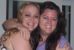 My Sissy and I around May 2010, prior to banding