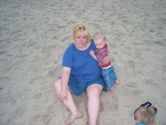 Me at the beach in 2003