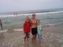 Me and my boys on vacation last week